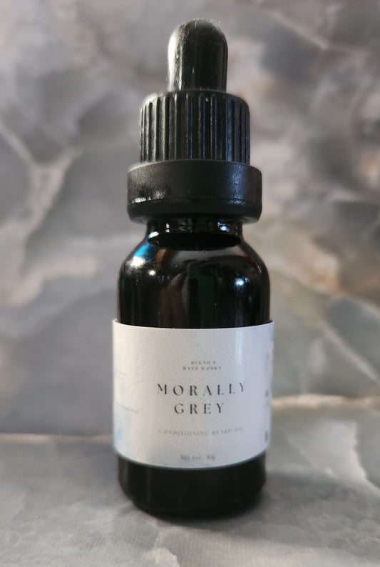 Morally Grey Beard oil 1 oz