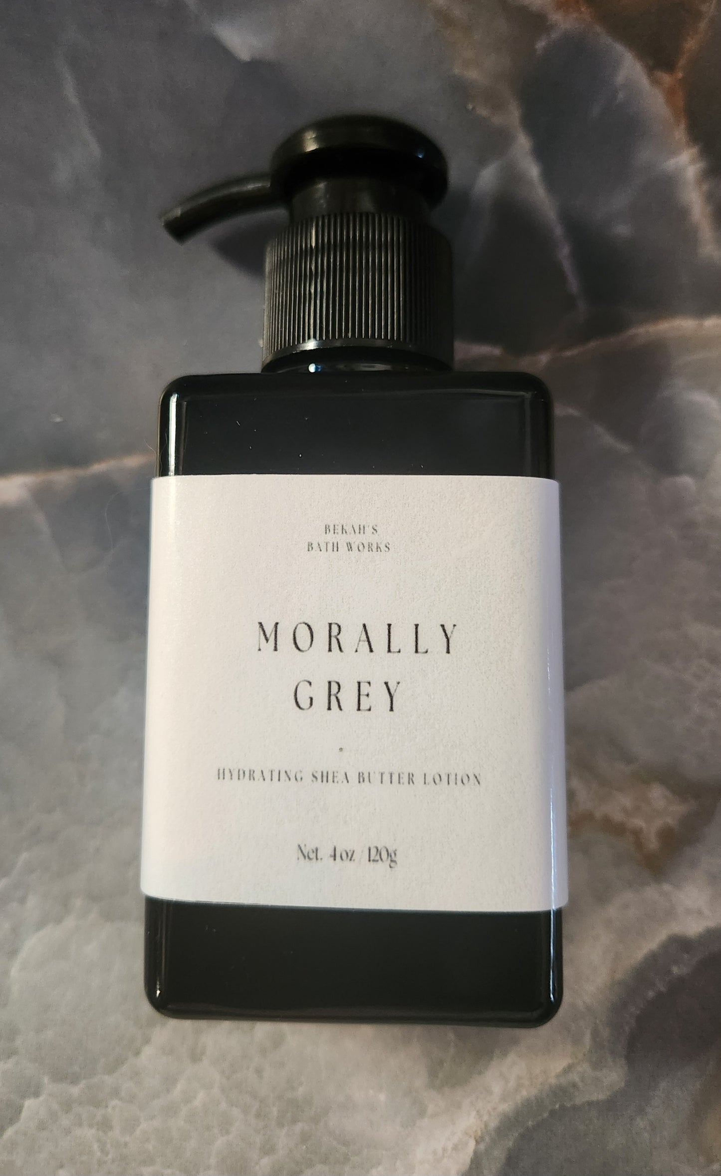 Morally grey Shea butter lotion 4 oz