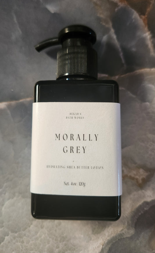 Morally grey Shea butter lotion 4 oz