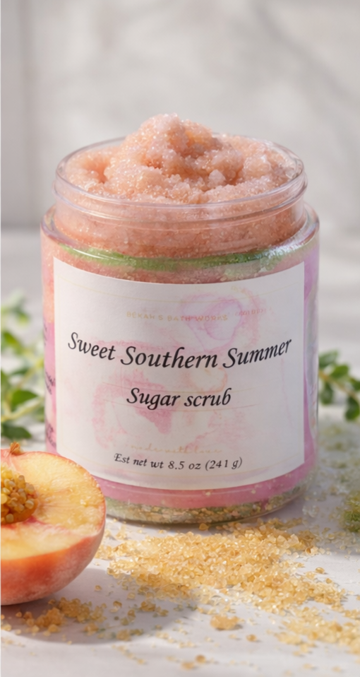 Sweet Southern Summer Sugar scrub  4 oz