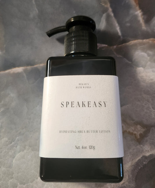 Speakeasy Shea butter lotion 4 oz