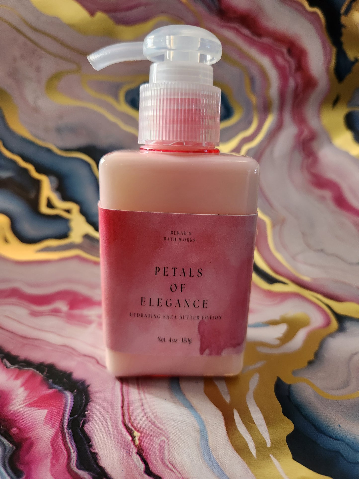 Petals of Elegance Shea butter lotion 4 oz