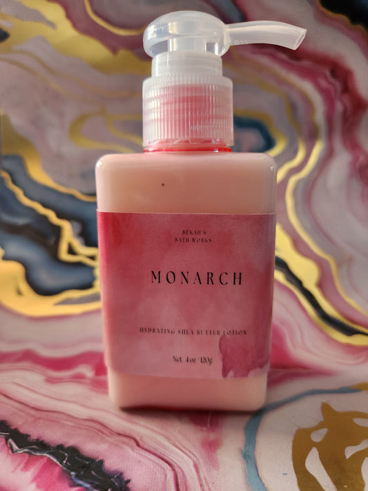 Monarch Shea butter lotion 4 oz